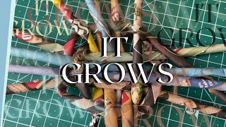 Inspiring woman recycles old materials and turns them into wonderful practical art.